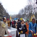 Manifestation contre le nuclaire  Paris le 17 janvier 2003 photo n20 